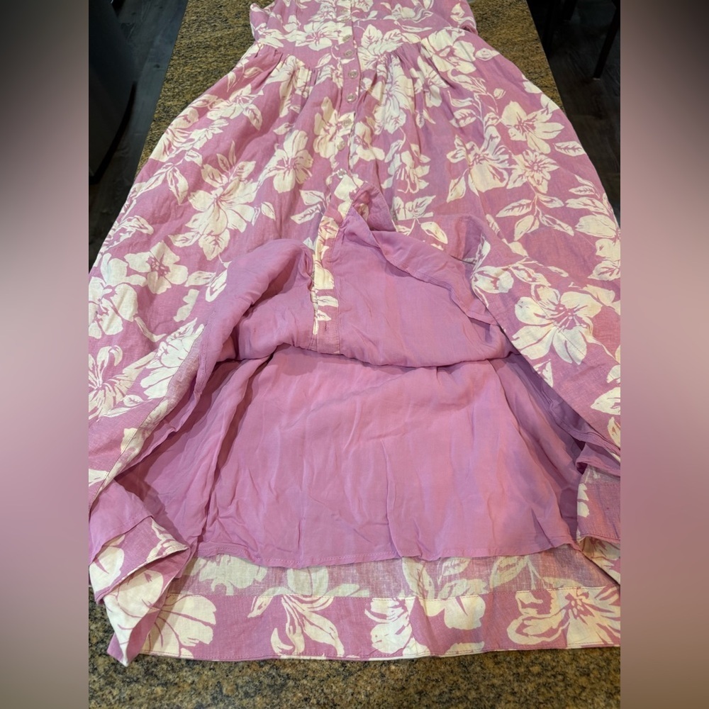 Free people NWT Floral midi dress size medium - Picture 8 of 15